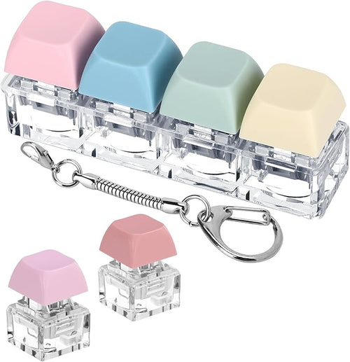 LED Keyboard Key Chain Stress Relief